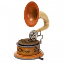 Very Rare Little Dancer Tin Toy Phonograph, c. 1920