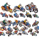 Group of Tin Toy Motorcycles, c. 1960-70