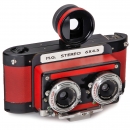 Roll Film Stereo Camera for 6 x 4,5 cm Vertical Format