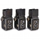 3 First Model Rolleiflex Cameras, c. 1929-30