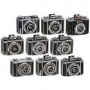 Collection of Mimosa 35mm Cameras, c. 1948-49