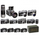 Collection of 10 Russian Cameras