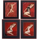 4 Marilyn Monroe Photographs by Tom Kelly