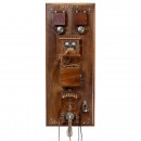 Original French Telephone Switchboard, c. 1912