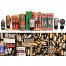 Collection of Radio Tubes for Volksempfänger or Similar Models, 