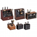 6 Kit Radios with Rare Tubes, c. 1928