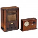 Nora Volksempfänger and Coin-Operated Radio Timer, c. 1935