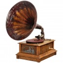 Parlophon Coin-Operated Horn Gramophone, c. 1910