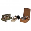 3 Miniature Gramophones, c. 1935
