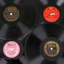 55 Louis Armstrong and Ella Fitzgerald Shellac Records, c. 1925–