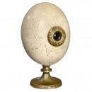 Ostrich Peep Egg with Erotic Photograph, c. 1900