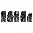 Rolleiflex 3,5 and 4 other TLR Cameras