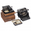 2 German Typewriters: Mignon and Erfurt