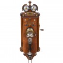 Ericsson Coffin Wall Telephone, c. 1880