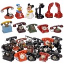 32 Toy Telephones, c. 1925–50