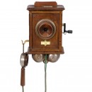 Wall Telephone Set by Schuchhardt, 1896 onwards