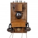 Wall Telephone with Carbon Pencil Microphone, c. 1885