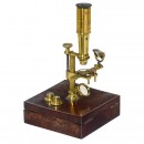 Small French Compound Traveling Microscope, c. 1840
