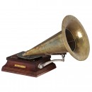 Chatulle No. 3 Traveling Arm Horn Gramophone, c. 1904