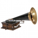 Traveling-Arm Horn Gramophone, c. 1904