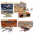 Four Airplane Toys, c. 1955