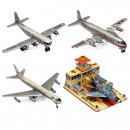 Four Tin Toy Airplanes, c. 1955–65