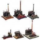 6 Horizontal Steam Engines