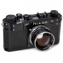 Nikon S Black with Nikkor-S 1,4/5 cm, c. 1952