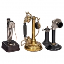 Three Candlestick Telephones, c. 1925