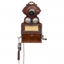 Siemens & Halske Model M1900 Wall Telephone, 1900 onwards