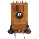 Wall Telephone with Hughes-Type Microphone, c. 1890