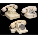 Three Ivory-Colored Telephones, c. 1960