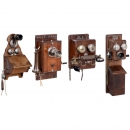 Four Wall Telephones, c. 1910-30