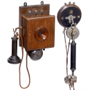 2 Intercom Telephones, c. 1900