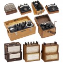 Nine Electric Measuring Instruments