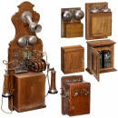 Bavarian Wall Telephone Station by Reiner and Spare Parts, c. 19