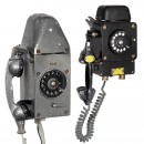 Two German Mining Telephones, c. 1965