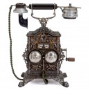 Very Rare Deluxe Telephone by Elektrisk Bureau Kristiania, c. 18