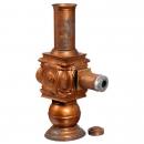 Copper-Colored Lampadophore Magic Lantern, c. 1893