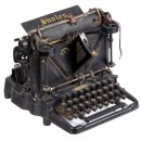 Sholes Visible (Meiselbach) Typewriter, 1901
