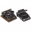 The Empire and American Model No. 7 Typewriters