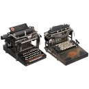 Remington Standard No. 2 and The Caligraph No. 4 Typewriters