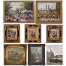 8 Paintings of Markets