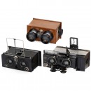 2 Stereo Cameras and a Stereo Viewer