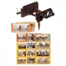 54 Stereo Cards (9 x 18 cm) and a Stereo Viewer, 1860 onwards