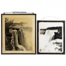 Niagara Falls in 2 Rare Pictorial Techniques, c. 1900