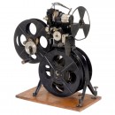 Table Film Projector with Rewinder, c. 1925