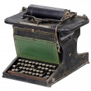 Sholes & Glidden Typewriter (Black), c. 1876