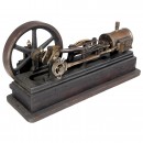 Model of a Live Steam Horizontal Mill Engine, c. 1900