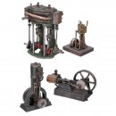 4 Model Steam Engines